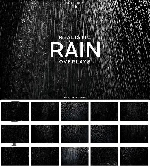 Realistic Rain Overlays - 4HCFDX6