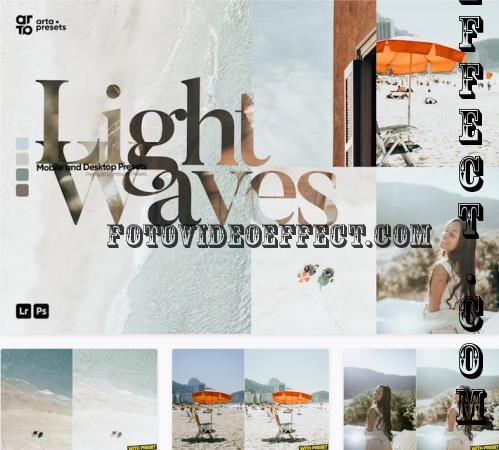 ARTA - Light Waves Presets for Lightroom - F9VNSFN