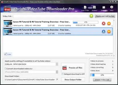 ChrisPC VideoTube Downloader Pro 14.24.0714 Multilingual