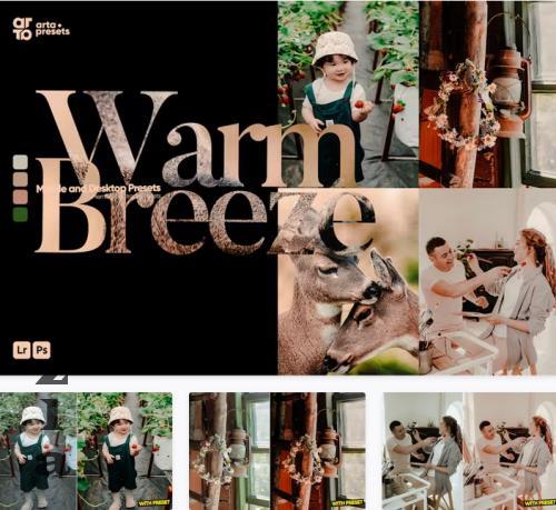 ARTA - Warm Breeze Presets for Lightroom - GK968C9