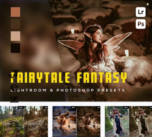 6 Fairytale Fantasy Lightroom and Photoshop Preset - SQVLYHP