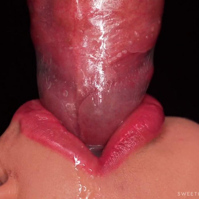 CLOSE UP BEST Milking MOUTH Made You CUM TWICE In CONDOM Broke The CONDOM And Got All CUM BLOWJOB SweetheartKiss