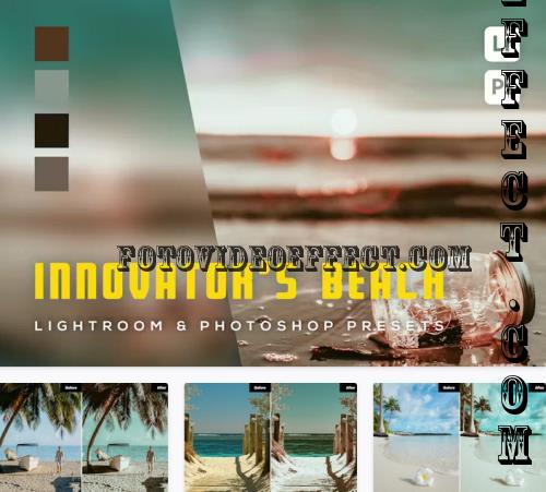 6 Innovator's Beach Lightroom and Photoshop Preset - 7MR25HA