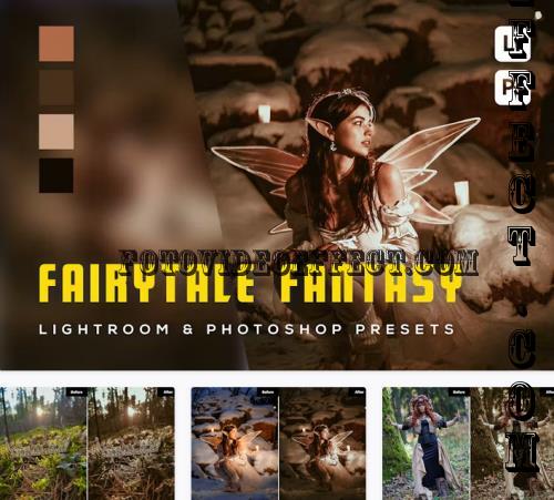 6 Fairytale Fantasy Lightroom and Photoshop Preset - SQVLYHP