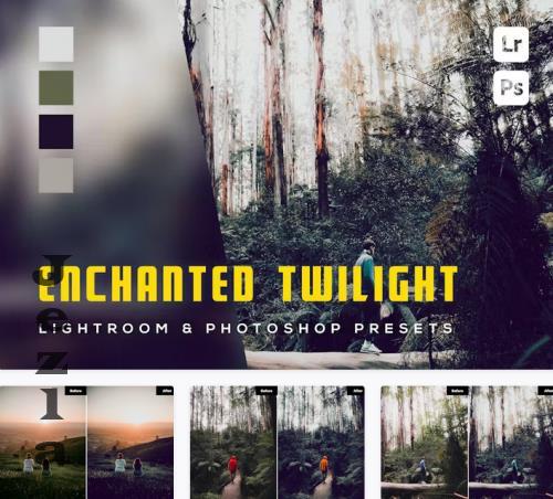 6 Enchanted Twilight Lightroom Presets - E5TCN26