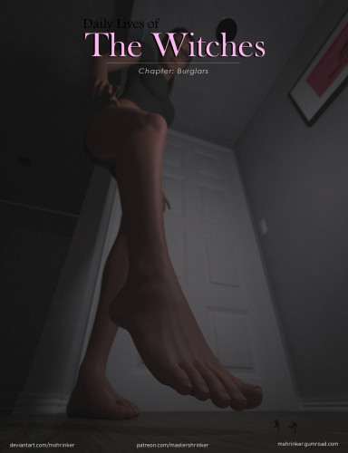 Daily Lives of the Witches: Burglars 3D Porn Comic