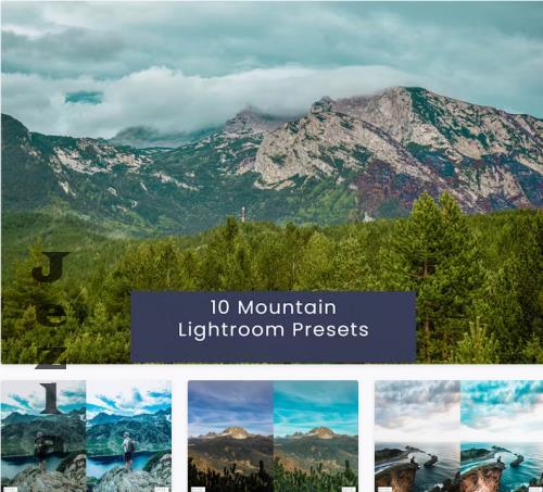 10 Mountain Lightroom Presets - W6BA8FC