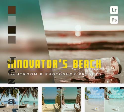 6 Innovator's Beach Lightroom and Photoshop Preset - 7MR25HA