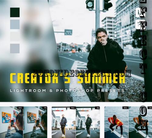 6 Creator's Summer Lightroom and Photoshop Presets - TQ7Q7N9