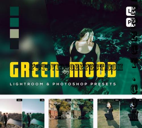 6  Green Mood Lightroom and Photoshop Presets - JL4KURK