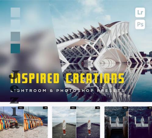 6 Inspired Creations Lightroom Presets - H8ADAXQ