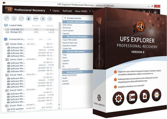 UFS Explorer Professional Recovery 10.8.0.7146 Multilingual