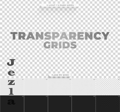 10 Transparency Grids - KWX39AU