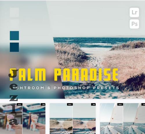 6 Palm Paradise Lightroom and Photoshop Presets - AYNC6PP