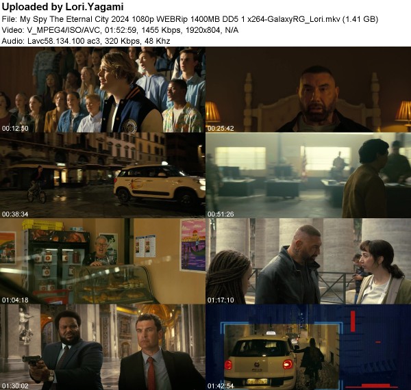 My Spy The Eternal City (2024) 1080p WEBRip x264-GalaxyRG