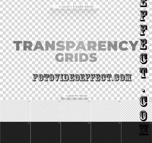 10 Transparency Grids - KWX39AU