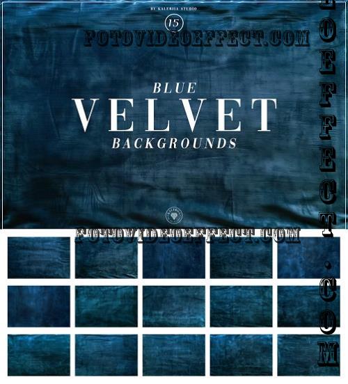 Blue Velvet Backgrounds - VKRU3SA