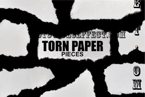 Torn Paper Pieces - GBT9GJM