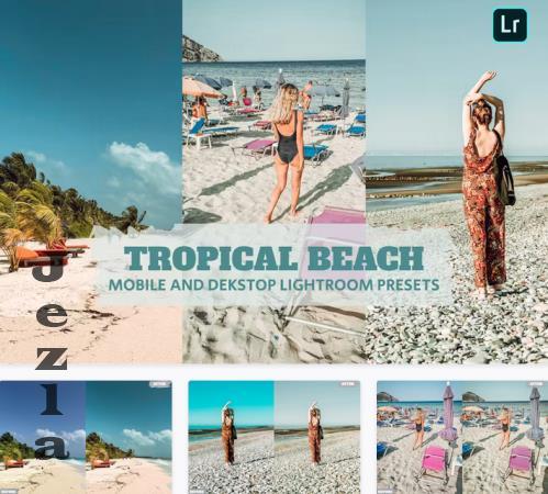 Tropical Beach Lightroom Presets Dekstop Mobile - DJMDELB