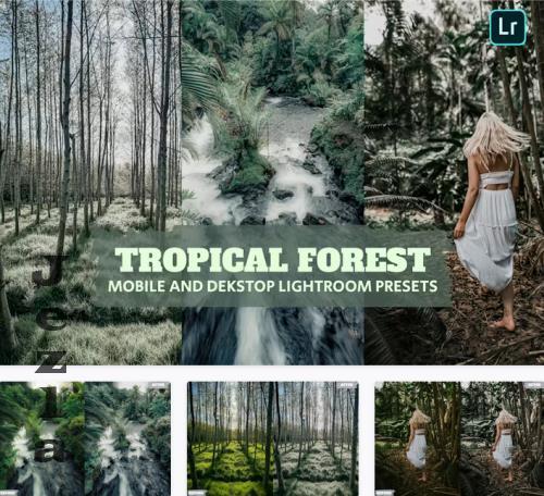 Tropical Forest Lightroom Presets Dekstop Mobile - RFEYYW3