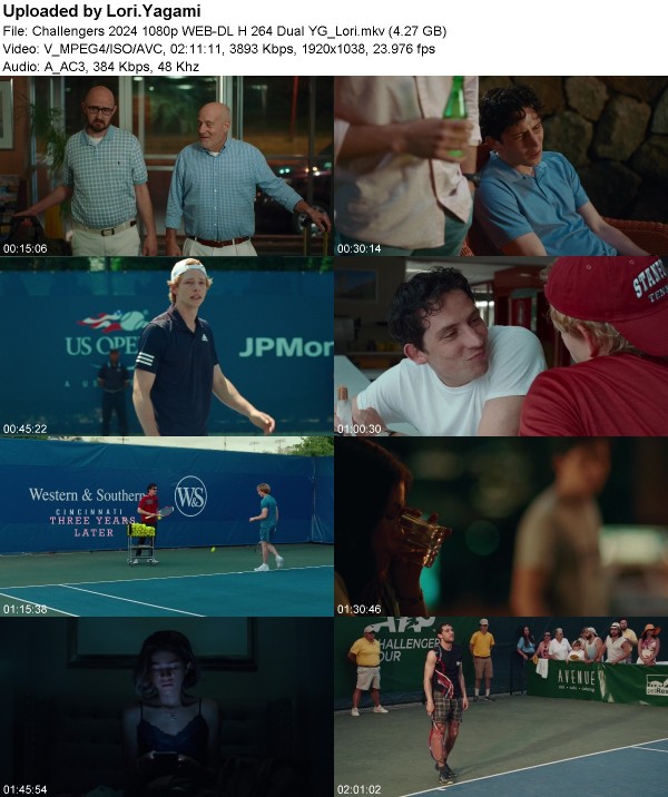 Challengers (2024) 1080p WEB-DL H 264 Dual-YG