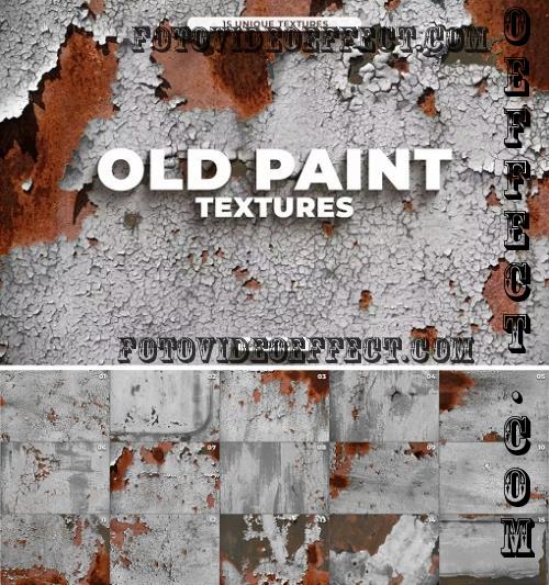 15 Old Paint Textures - MRF2RQC