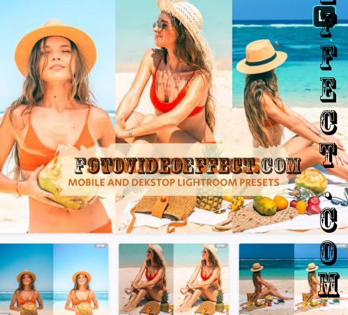 Summer Vibes Lightroom Presets Dekstop and Mobile - 6SJF73U