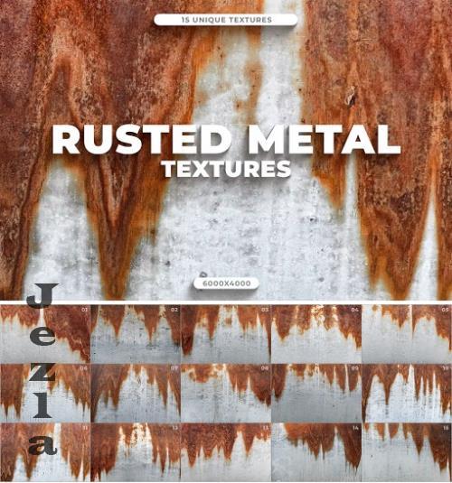 15 Rusted Metal Textures - M4HCHD9