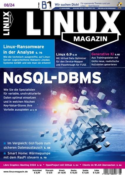 Linux-Magazin №08 August 2024