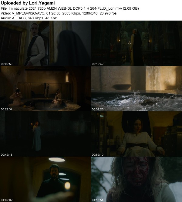 Immaculate (2024) 720p AMZN WEB-DL DDP5 1 H 264-FLUX