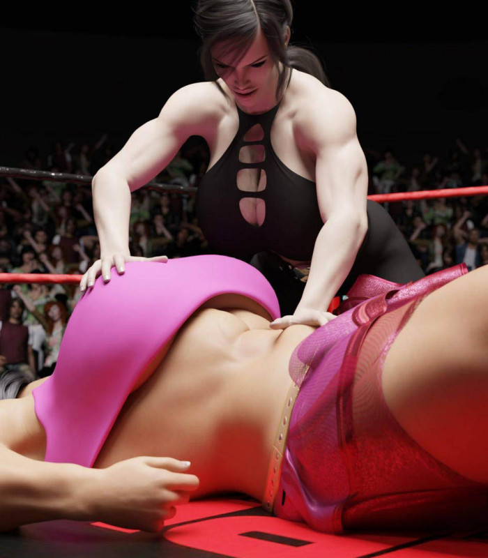 Growing Women Pro Wrestling 5 3D Porn Comic