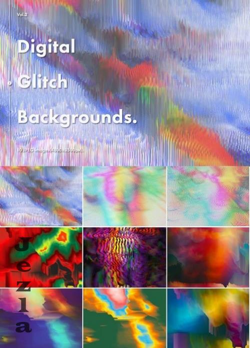 Digital Glitch Backgrounds Vol.2 - NJ6CDR3