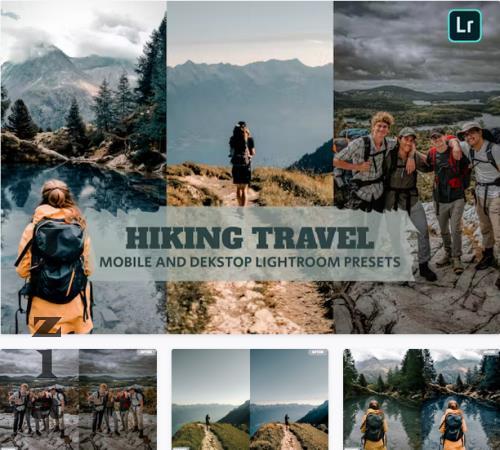 Hiking Travel Lightroom Presets Dekstop and Mobile - UXWZKZV