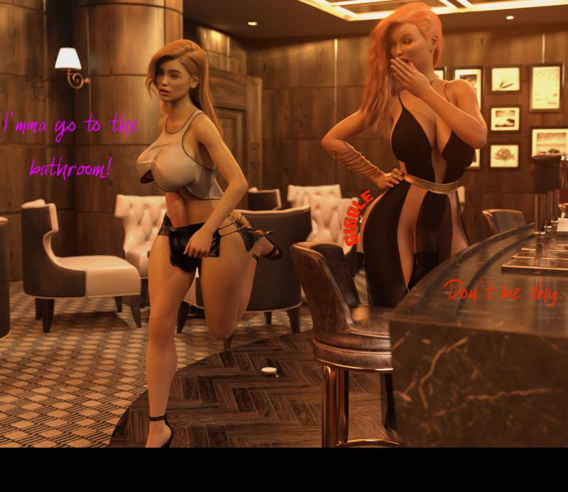 Eris3D - Futa Bar 1 - Text/Textless 3D Porn Comic