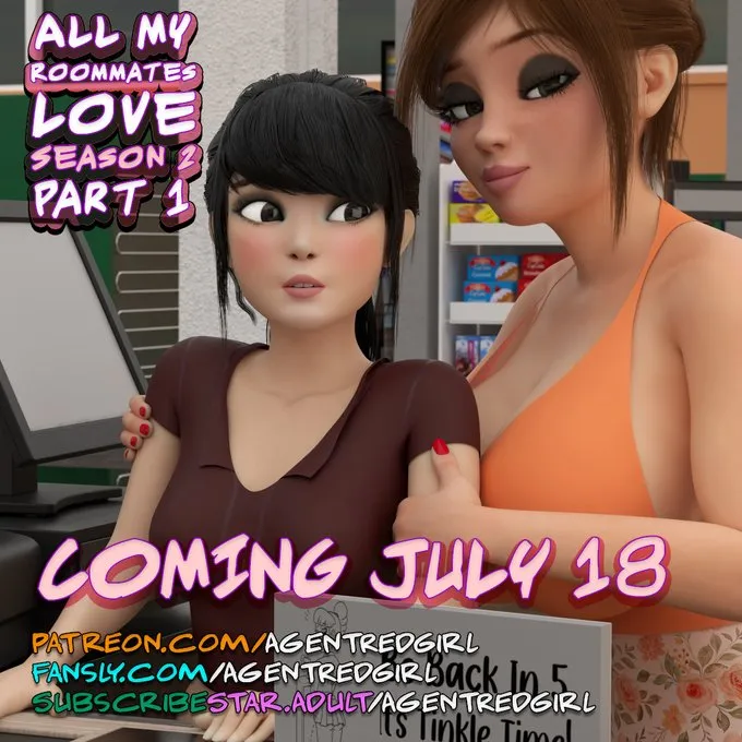 [Final Animation] All My Roommates Love Season 2 – Ep. 1 (Ver. 1) [Agent Red Girl]