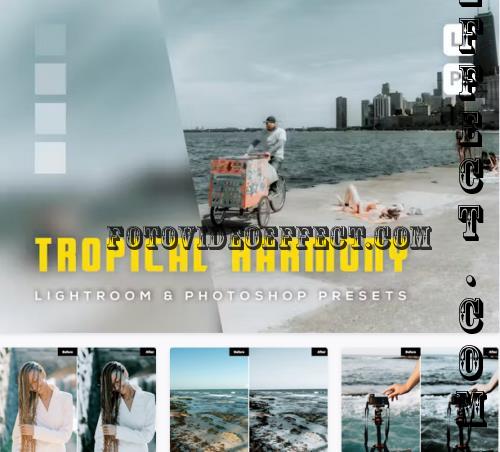 6 Tropical Harmony Lightroom and Photoshop Presets - XPAZ68Y