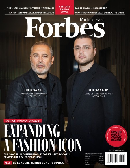 Forbes Middle East English Edition - Issue 141 - July 2024 33721d62b619afb5ce5928bcfe773d31