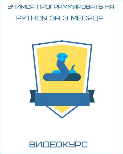 Учимся программировать на Python за 3 месяца (Видеокурс)