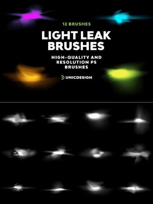 Light Leak Brushes - N9Y6AJJ