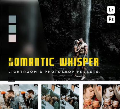 6 Romantic Whisper Lightroom and Photoshop Presets - HCZQUZS