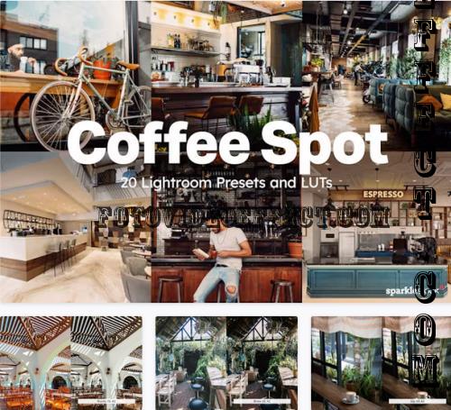 20 Coffee Spot Lightroom Presets LUT - 279401629