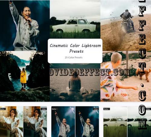 Cinematic Color Lightroom Presets - FCXVPVD