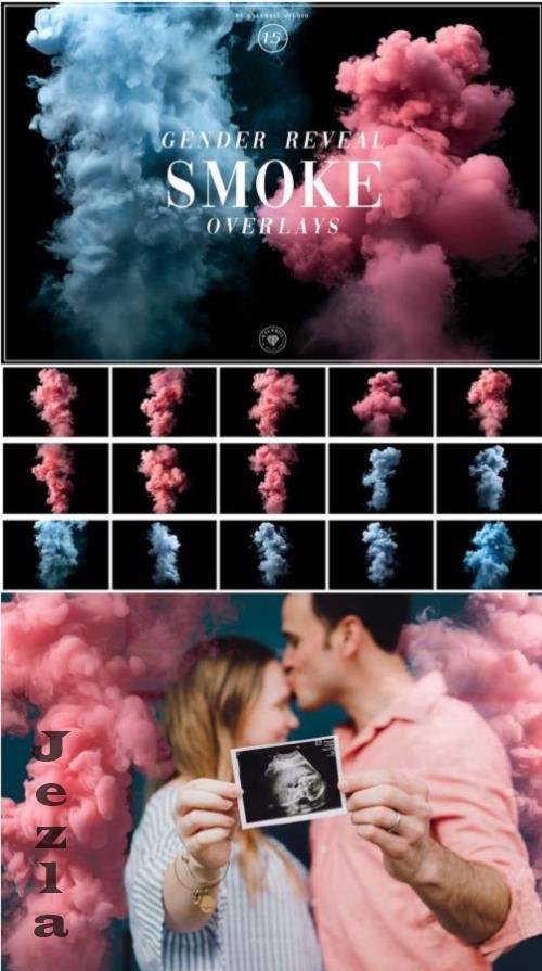 Gender Reveal Smoke Overlays - NDCNGZM