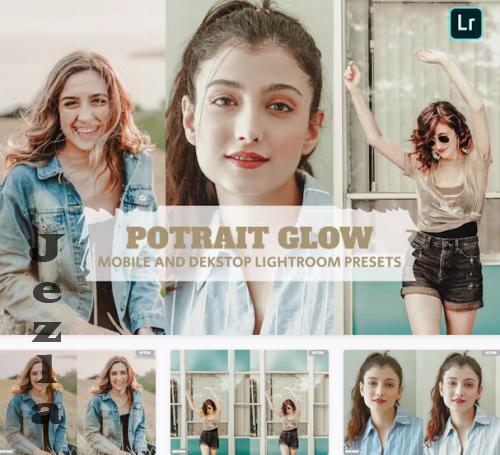 Portrait Glow Lightroom Presets Dekstop and Mobile - G5GQQF9