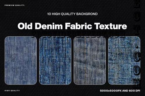 Old Denim Fabric Texture - K4FS9QS