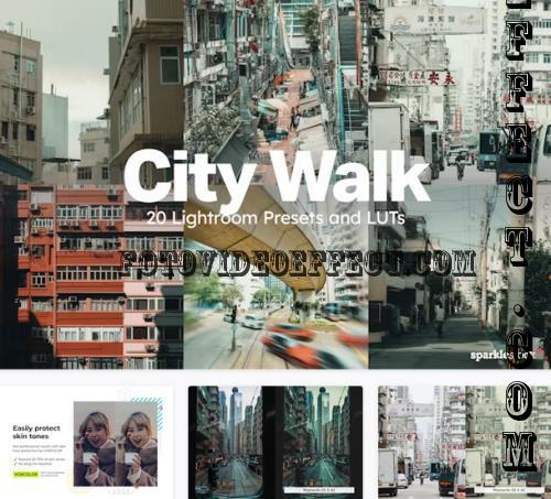 20 City Walk Lightroom Presets LUTs - 279729104