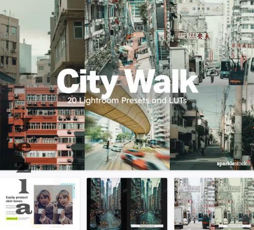 20 City Walk Lightroom Presets LUTs - 279729104