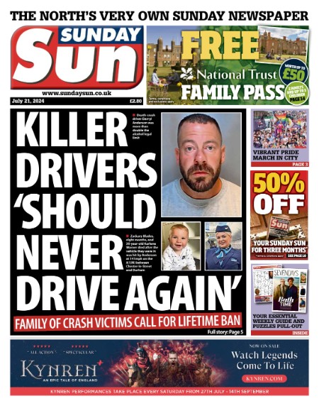 Sunday Sun - 21 July 2024