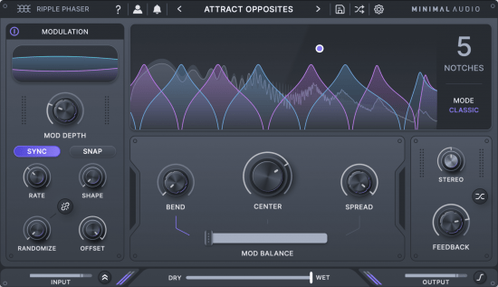 Minimal Audio Ripple Phaser 1.0.0