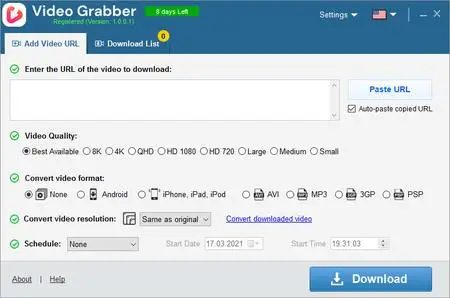 Auslogics Video Grabber 1.0.0.6 Multilingual